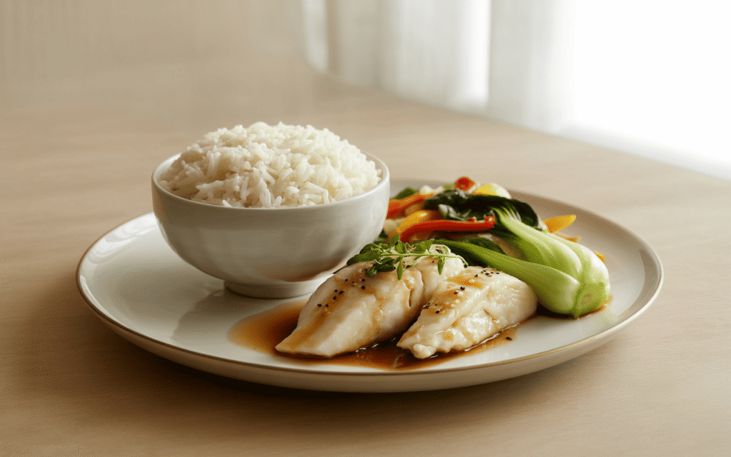 La comida china equilibrada