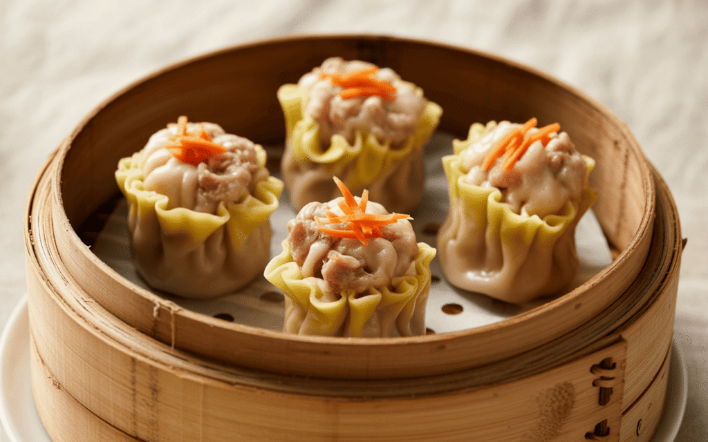 Shumai (Siu Mai) – Dumplings Chinos al Vapor
