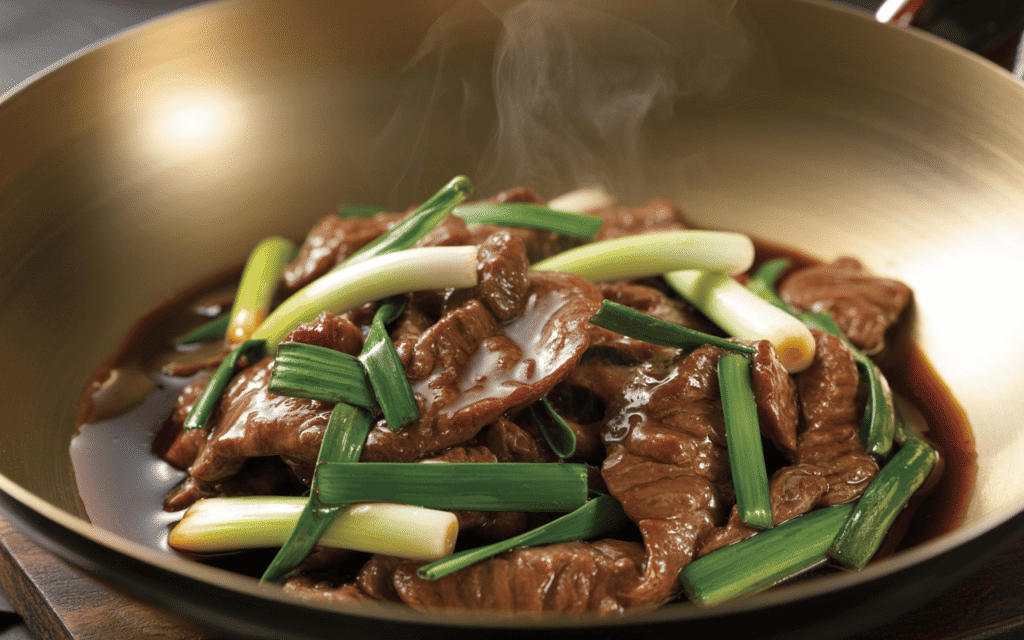 Ternera con Cebollín (Beef with Scallions)